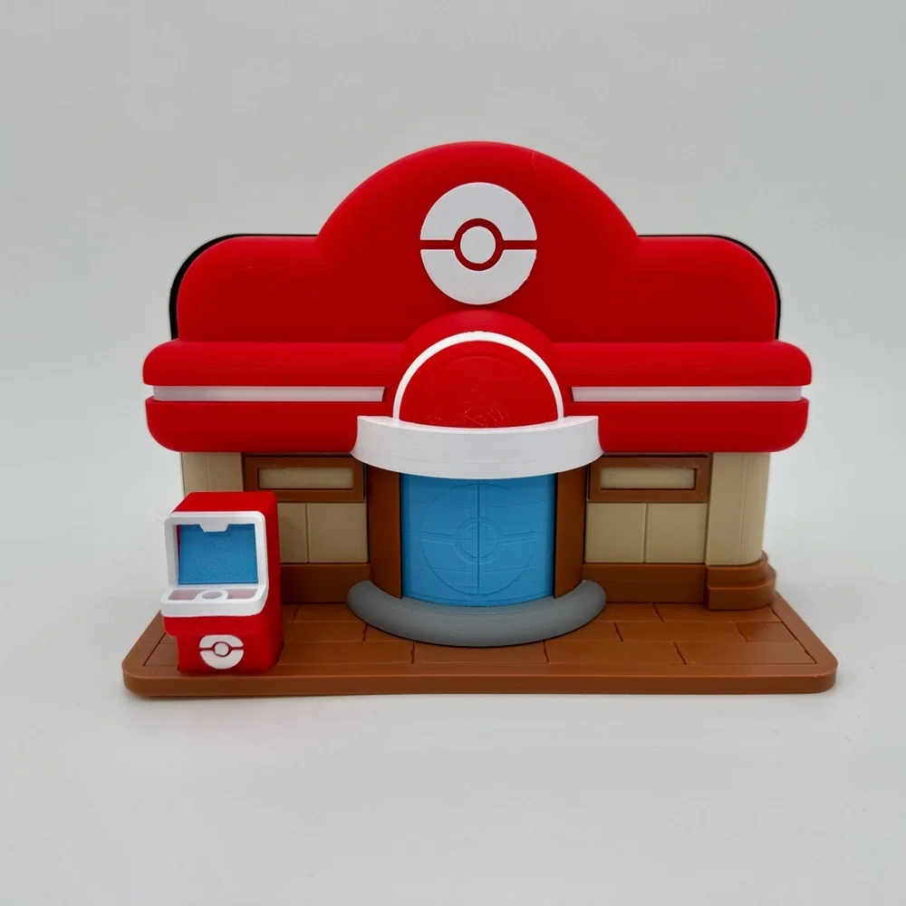 Pokopia Inspired Pokemon Center Dock Cover for Nintendo Switch 2